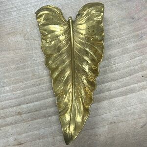 Brass Calla Lilly